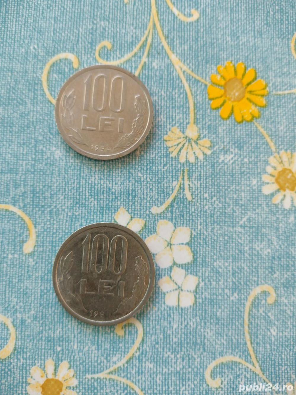 Monede vechi 100,500,1000 lei