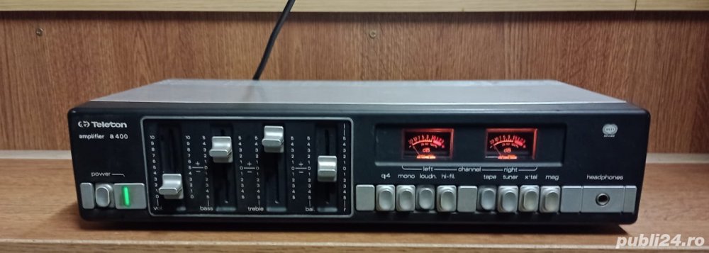 Colectie receiver amplificator germaniu vintage Sony Teleton JVC Unitra Electronica JVC Sound Design
