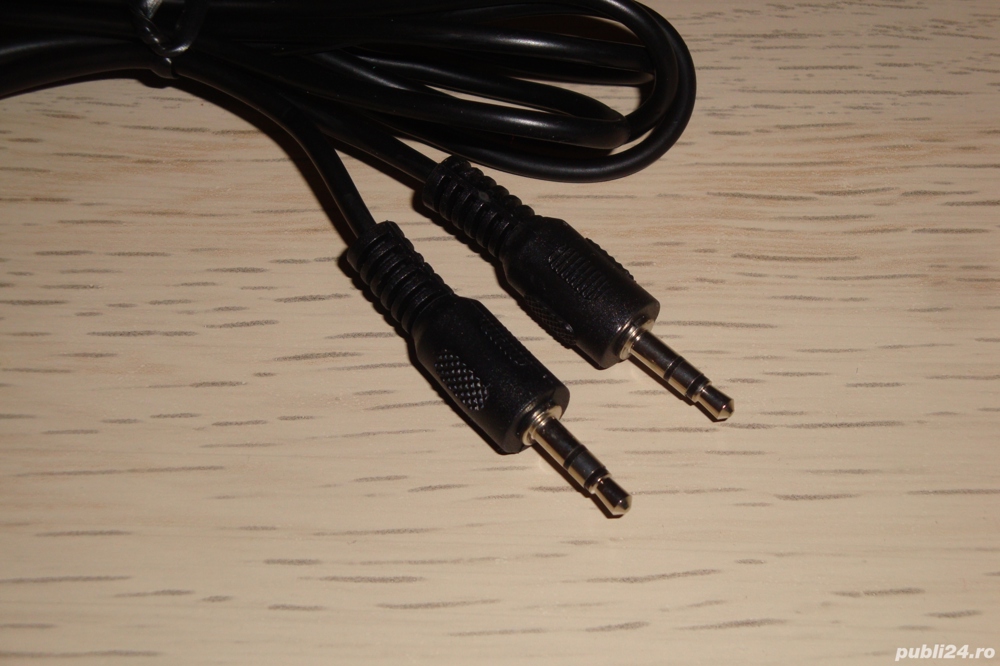 cablu audio stereo jack 3.5mm - jack 3.5mm lungime 1.5m