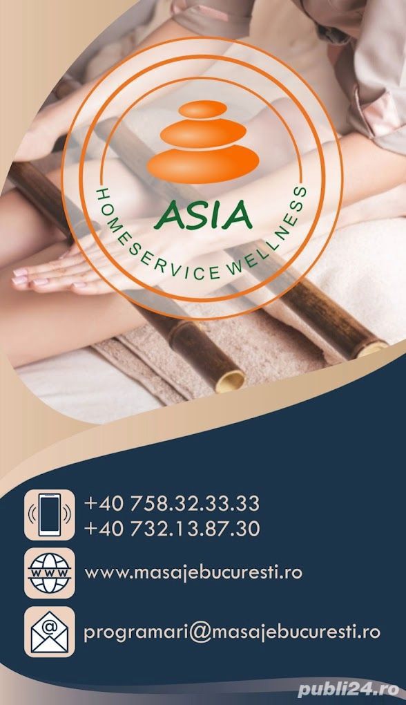 -Masaj la tine acasa-Terapeute din Asia
