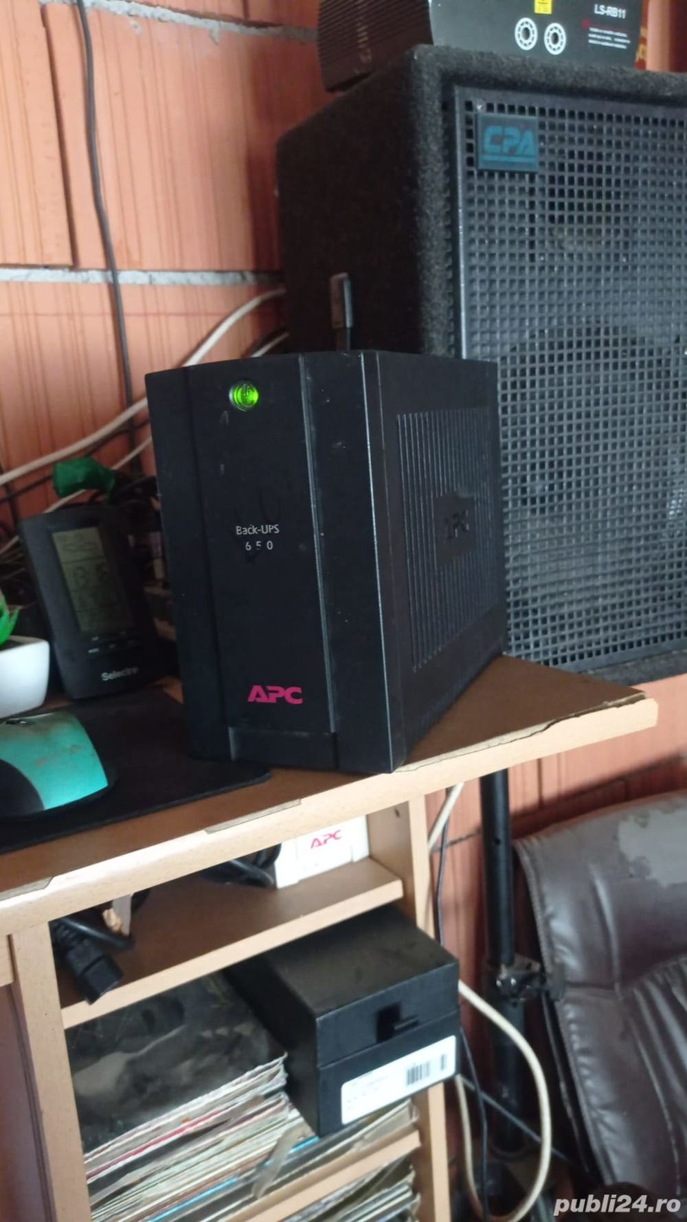 ups Apc model bx650clfr de 650 va 390w