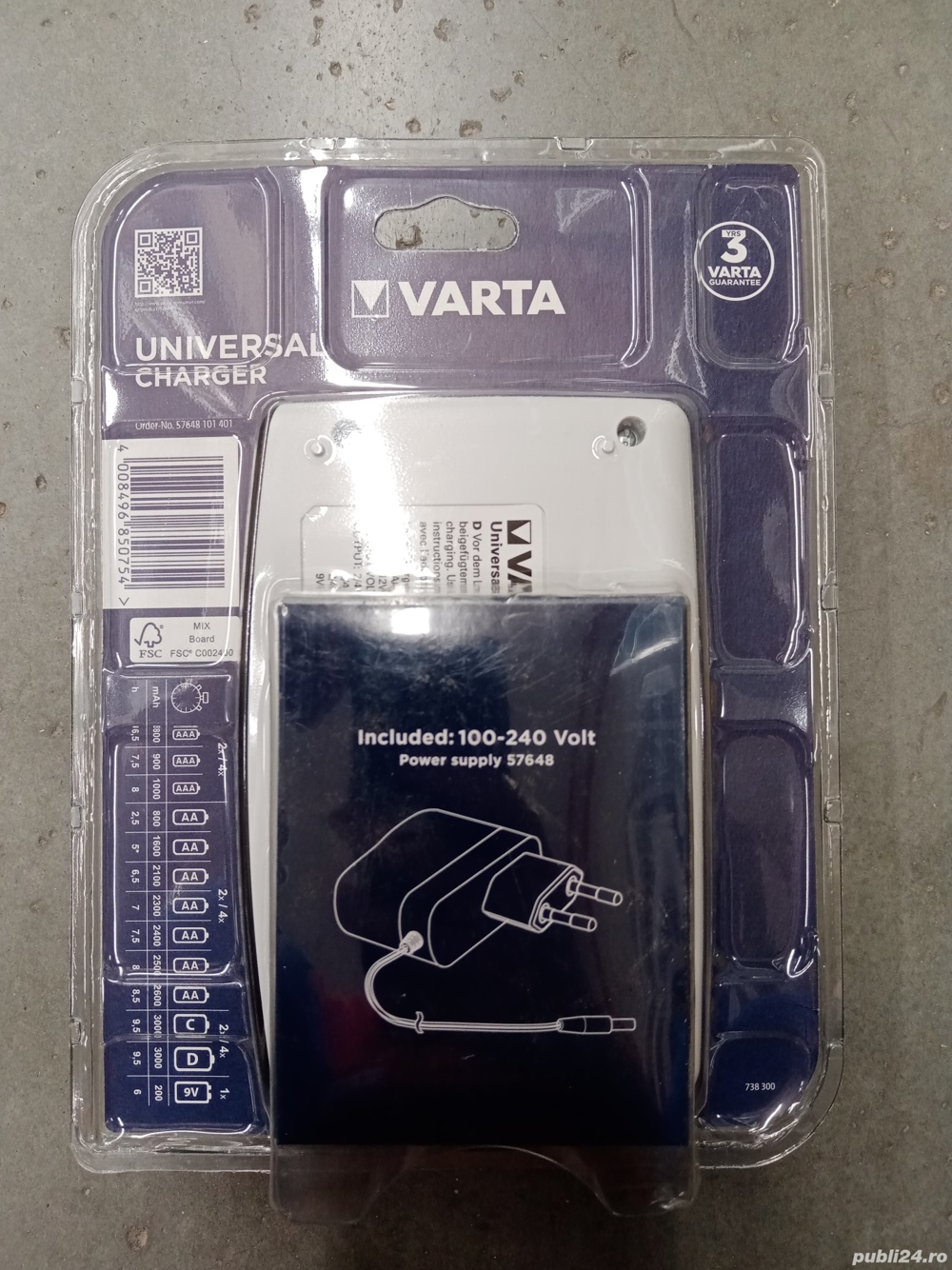 Încărcător universal Varta