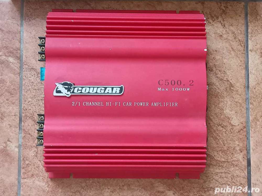 Amplificator auto statie auto de la 400W la 1600 W... diverse modele Magnat, JBL, Sony, Mac Audio ..