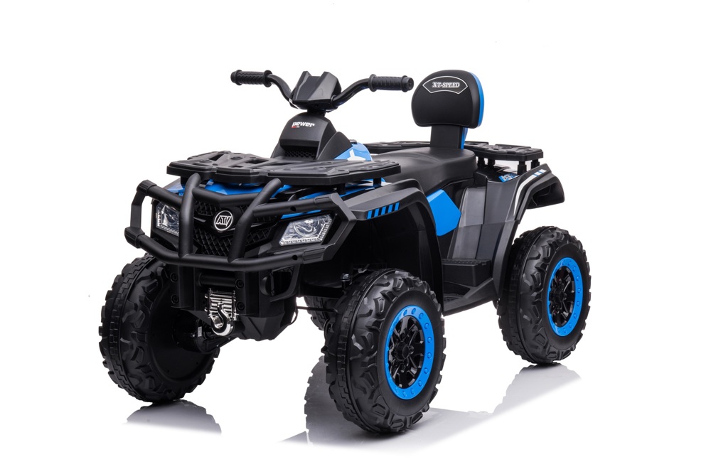 ATV electric Kinderauto S615 4x45W 24V, roti moi, scaun tapitat