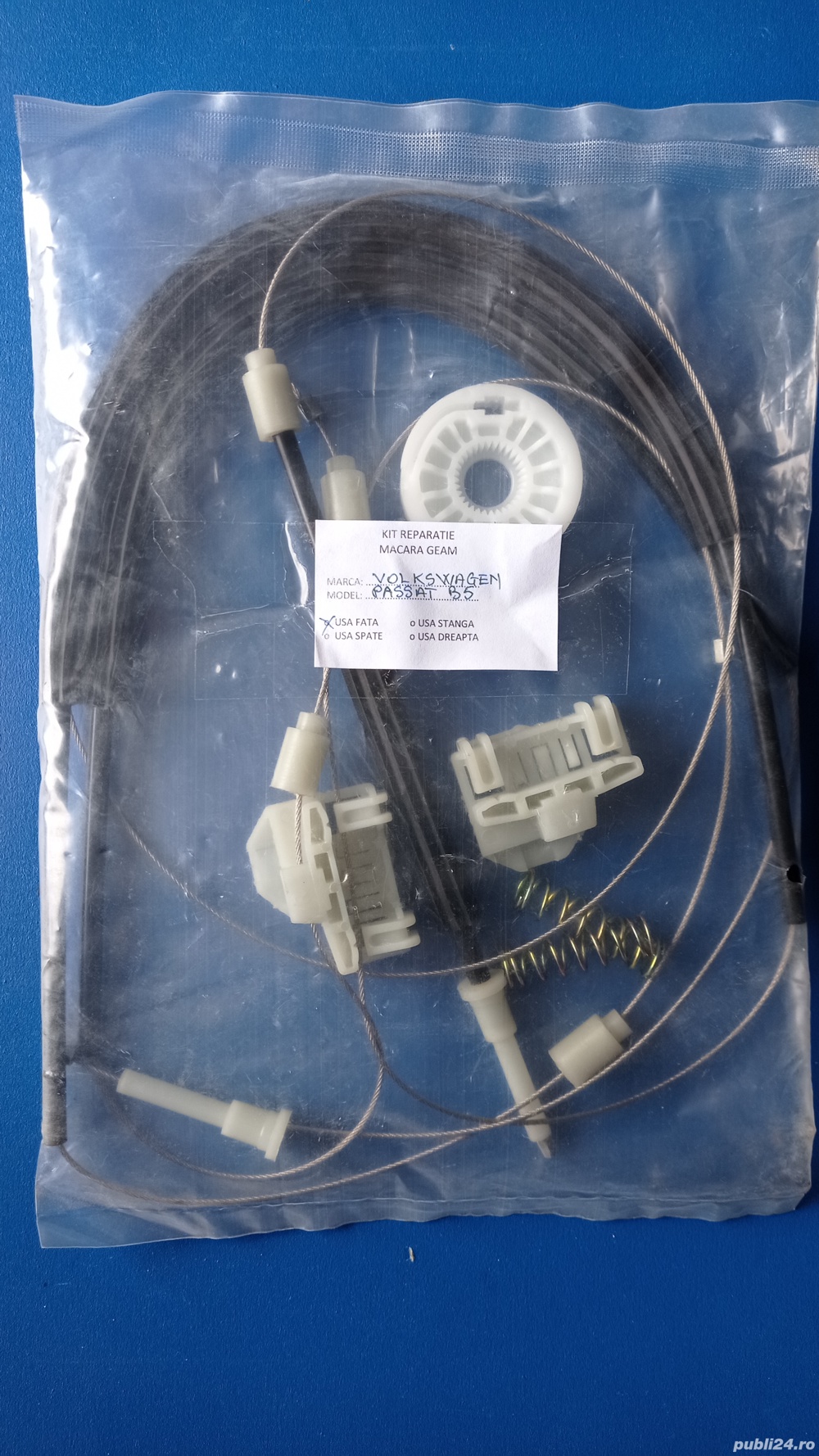 kit reparatie macara geam electric volkswagen Passat B5 si Skoda Superb 1