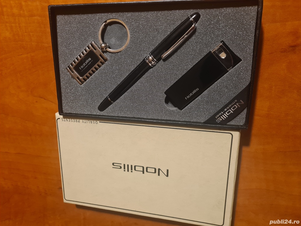 Set  cadou pix-bricheta-breloc Nobillis