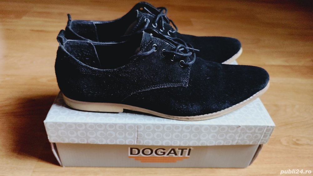 Pantofi din piele, mărimea 44