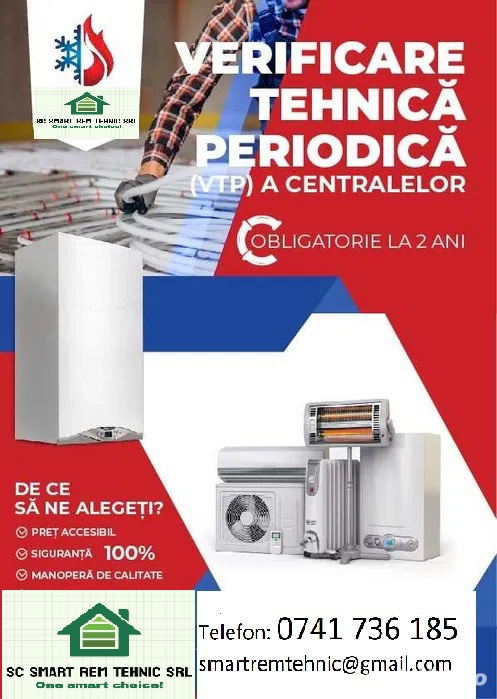 Verificari Centrale Termice VTP ISCIR