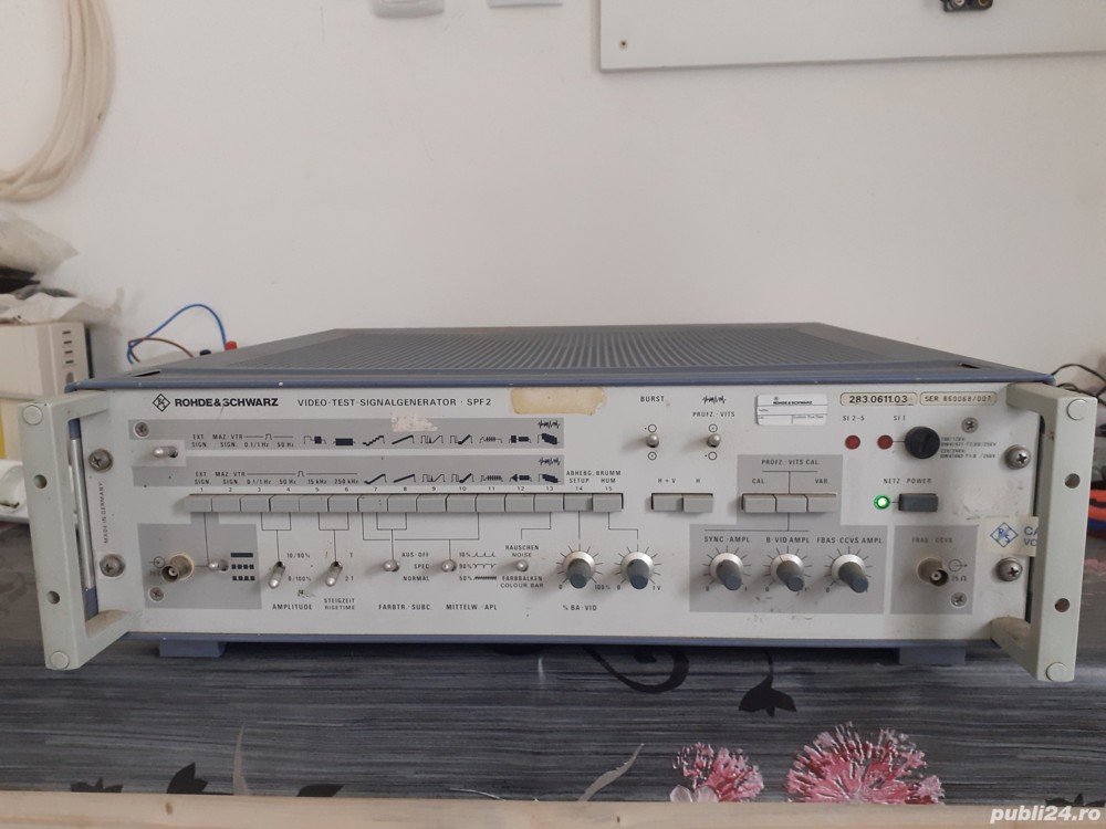 Generator semnal video  RHODE&SCHWARZ SPF-2