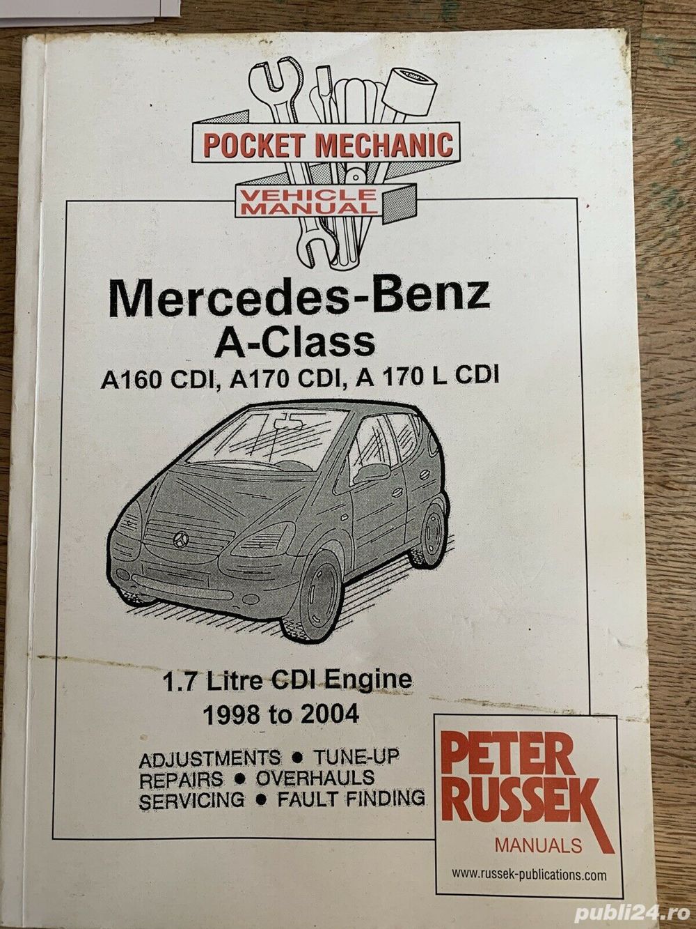 Manual auto Russek Mercedes A Diesel 1998-2004 / Renault Kangoo & Nissan Kubistar Diesel 2001-2006