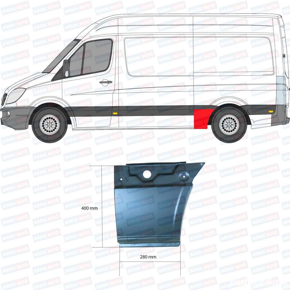 Panouri laterale Sprinter 