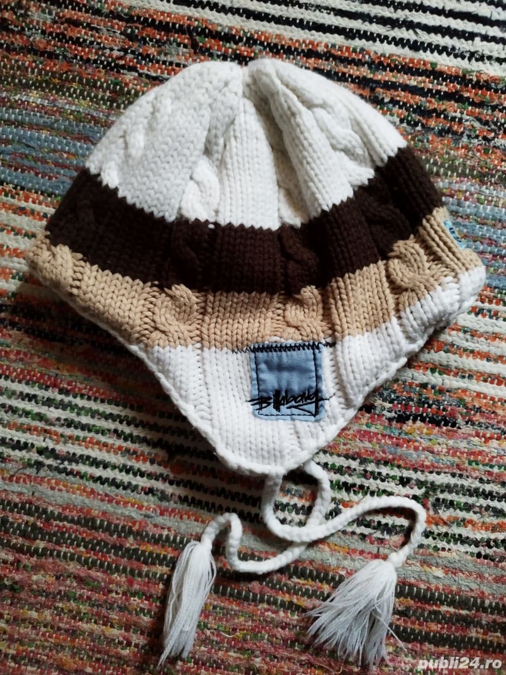 Caciula Fes Billabong impletit cu Ciucuri pentru Toamn Iarna Unisex 