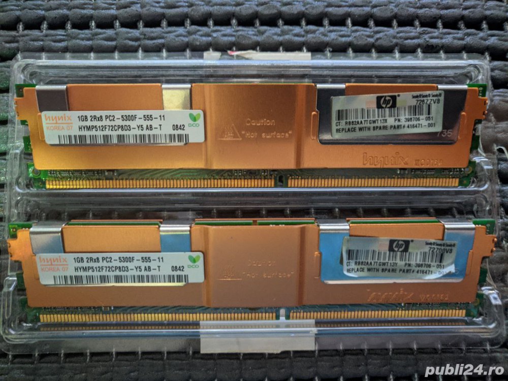 Memorie 2GB Kit Hynix HYMP512F72CP803