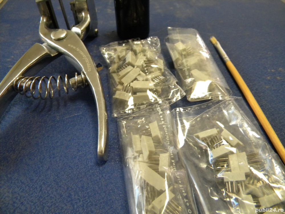 Set cleste tatuat inox 5 cifre/litere