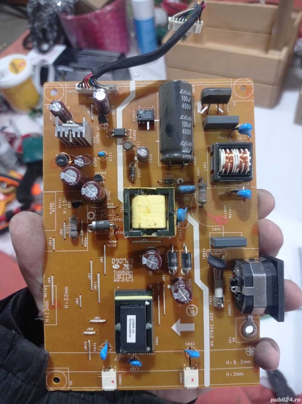 sursa 4H.0TB02.A00 tu08q96 de pe monitor Benq et0030-b