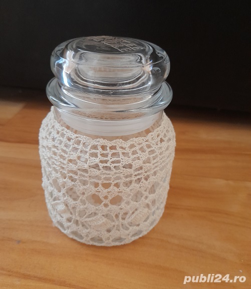 borcan decorativ pentru pastrare diverse
