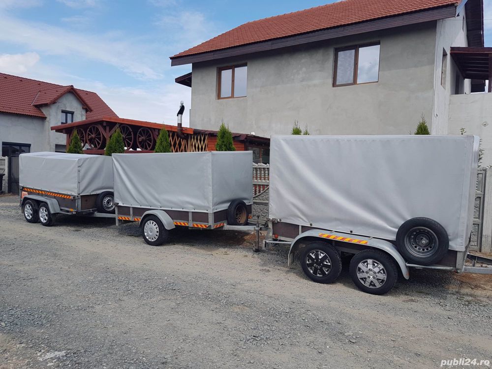 Inchiriez  Remorci 750kg de volum