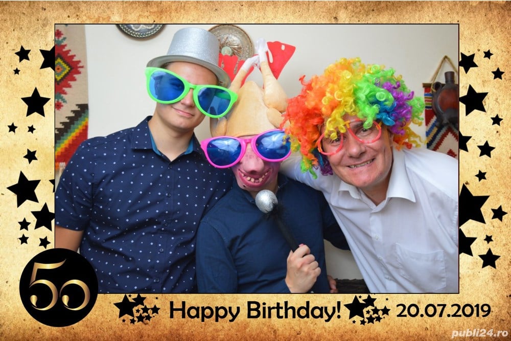 150 lei/h Cabina foto All Inclusive / PhotoBooth / Evenimente