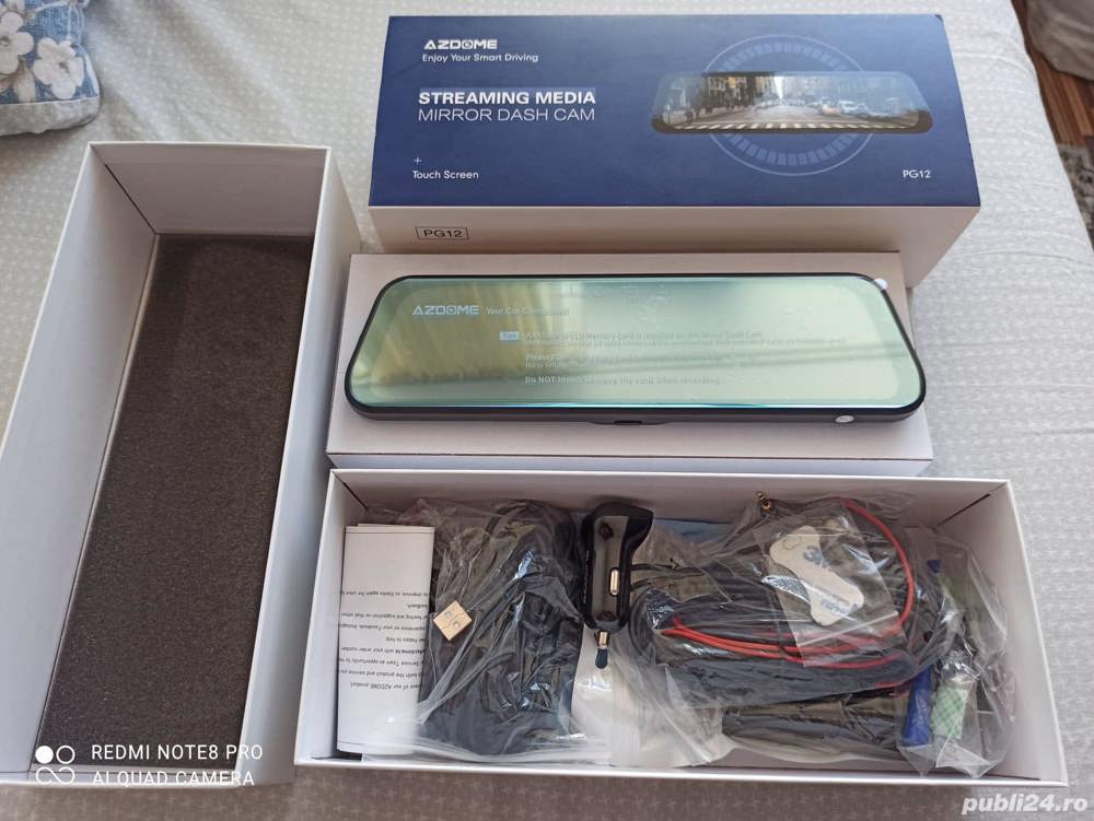 camera de bord+camera pe spate azdome pg12 64 gb