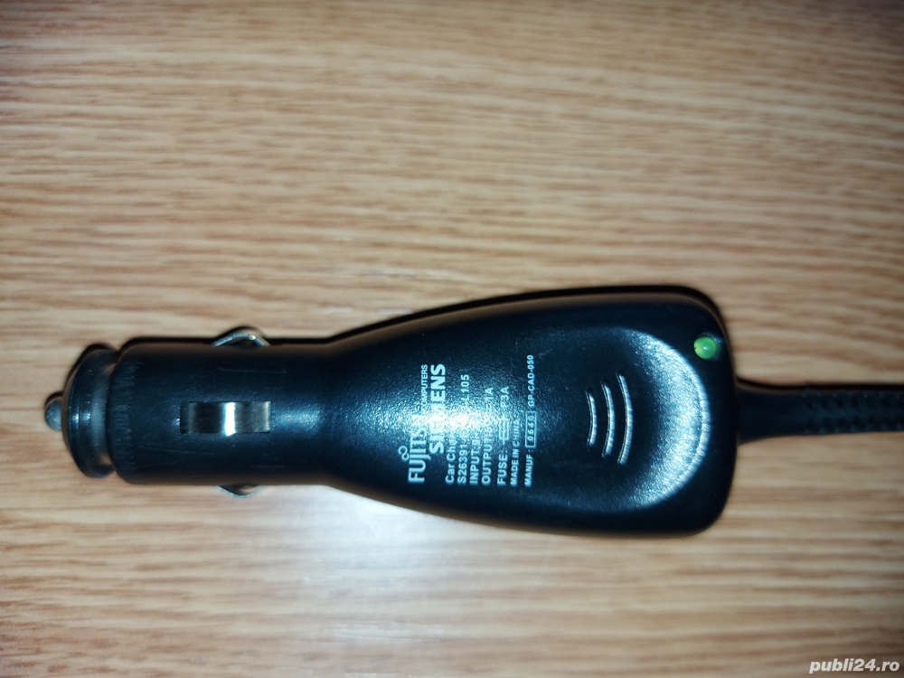 Alimentator auto pentru  GPS, Fujitsu Siemens