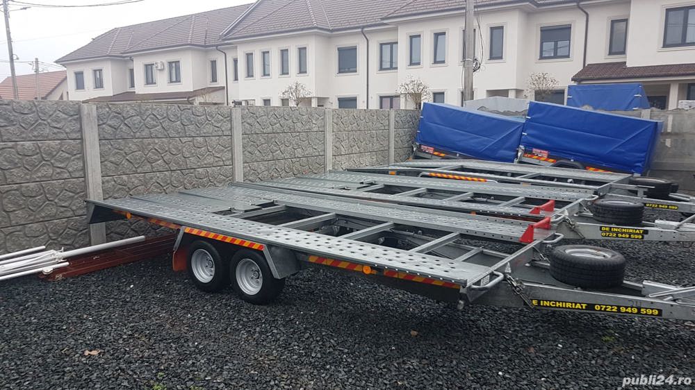 Inchiriez platforme   remorci auto Timisoara 