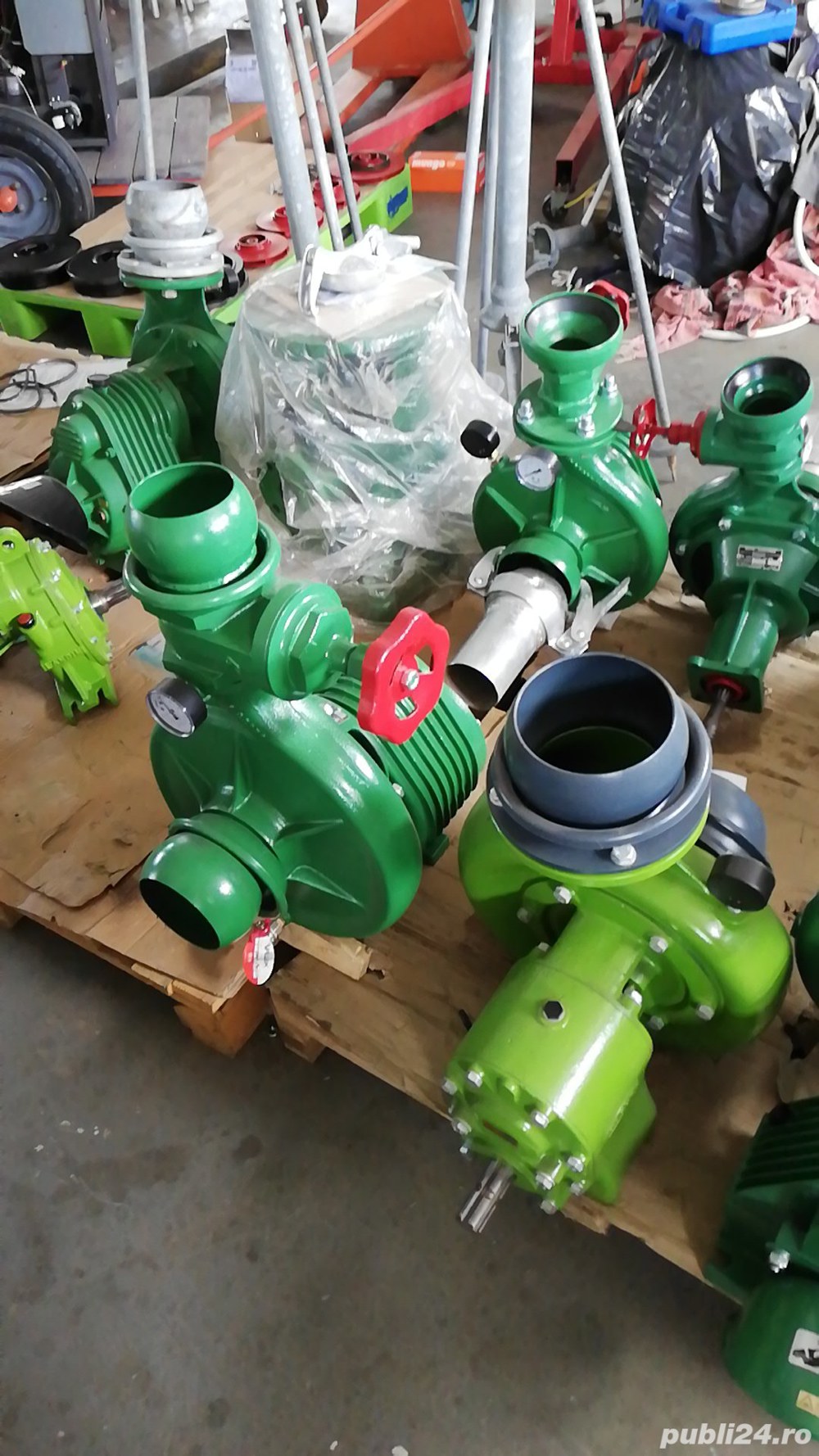 Pompa pentru irigatii cu accent pe debit