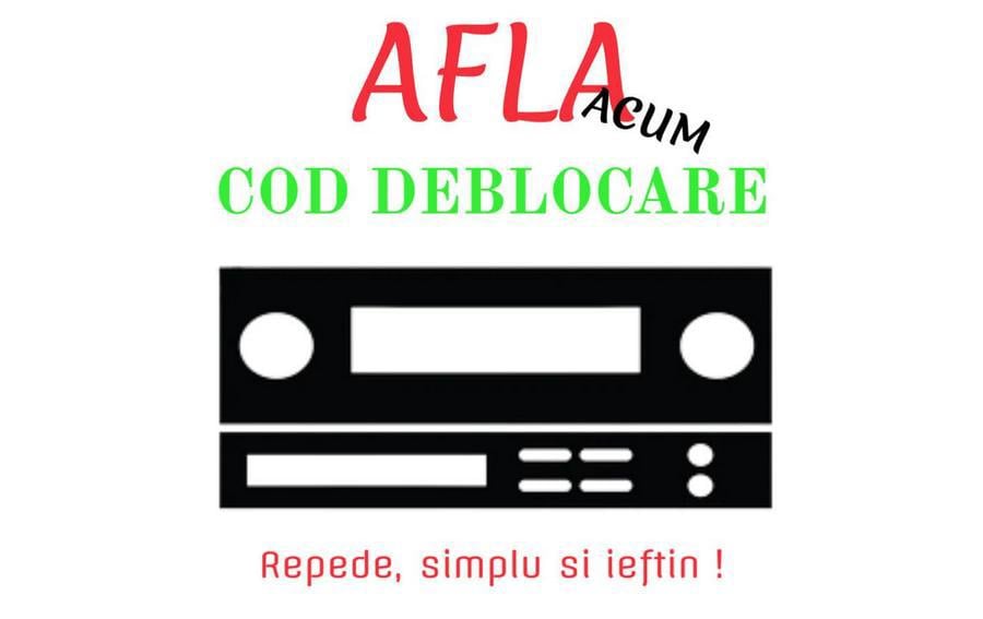 Cod deblocare radio VW UP Gamma Beta RCD 310 Alpha T5 RCD 300 Crafter, decodare casetofon auto 
