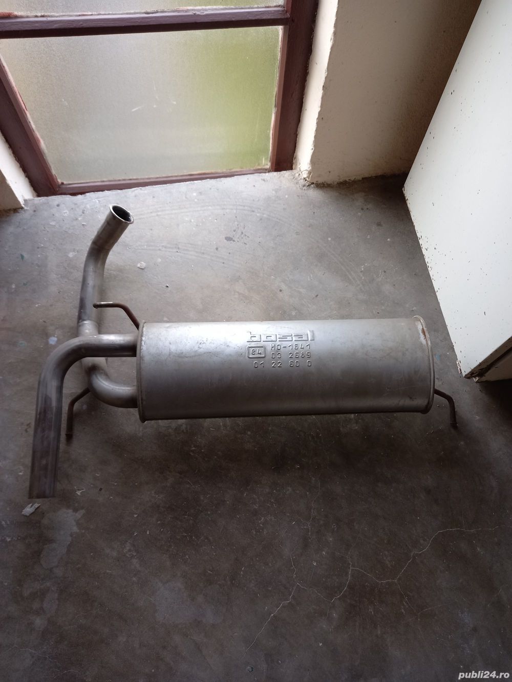 Tobă nouă de evacuare 