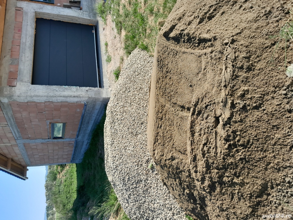 pamant negru nisip balastru