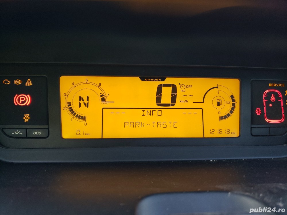 Dezmembrez / dezmembrari piese auto Citroen C4 Grand Picasso 1.6b 5fv an 2011 121.618km automat