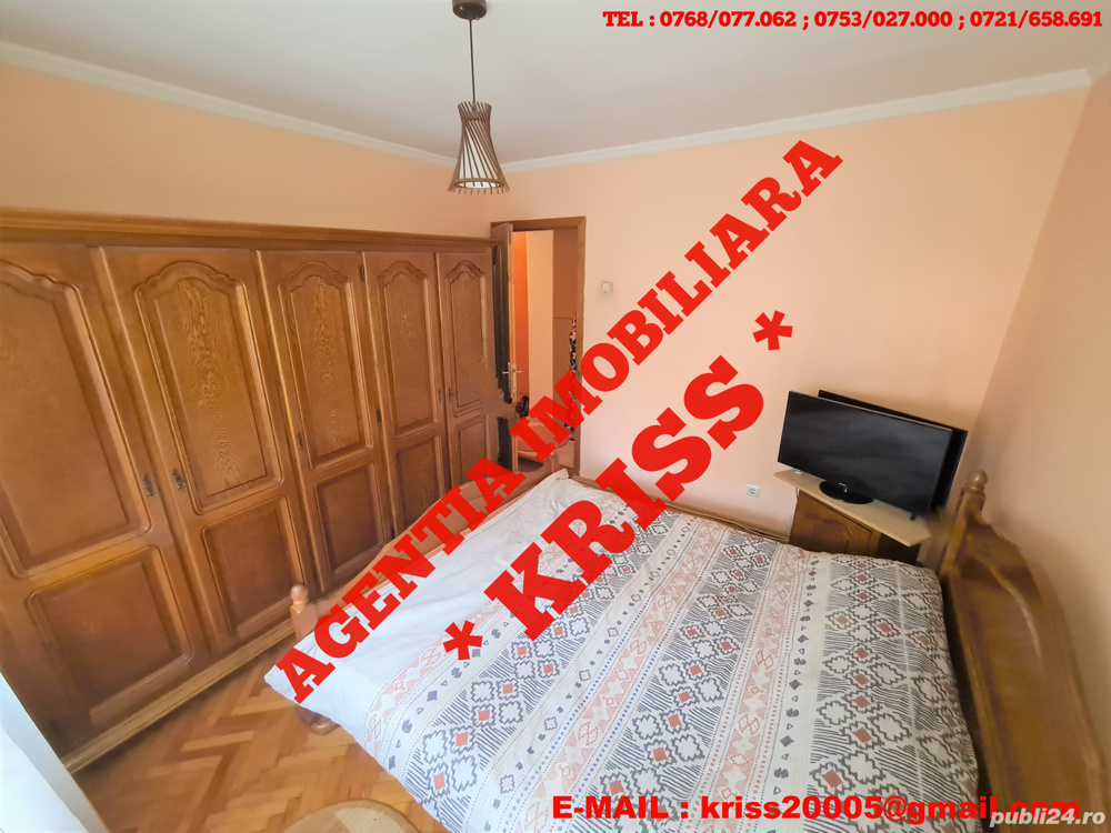 APARTAMENT 3 Camere ULTRACENTRAL Confort 1 Decomandat Etaj 1 Mobilat