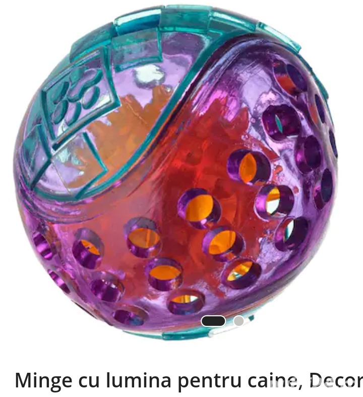 MINGE luminoasă. Pentru câine 