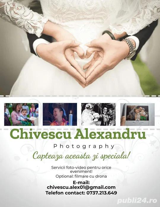 Fotograf-Videograf / Nunti / Botezuri / Cununie / Majorat etc.