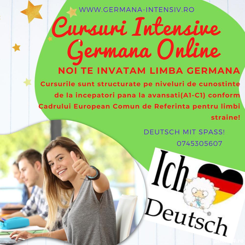 20% Reducere-Cursuri germana online A1-C1  pentru adulti si copii