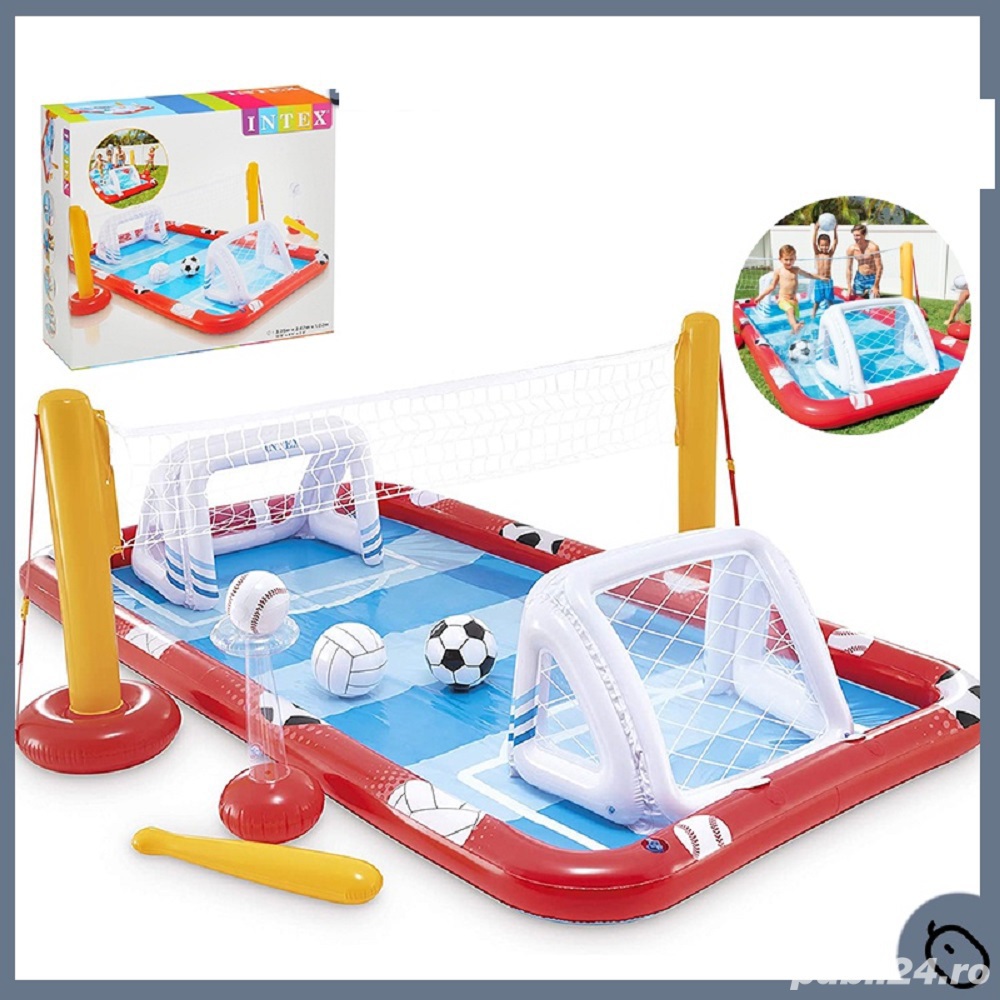 Vand Centru de joaca gonflabil Action Sports, 325x267x102 cm NOU Pret 169 Lei