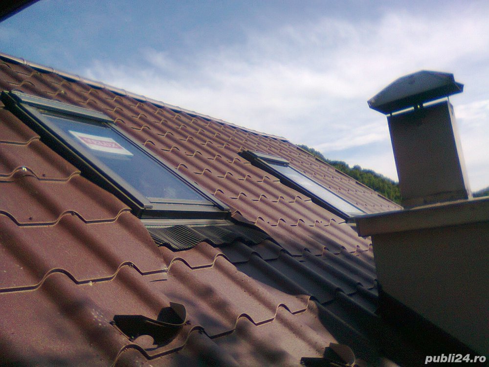 fereastra mansarda velux acoperis montaj