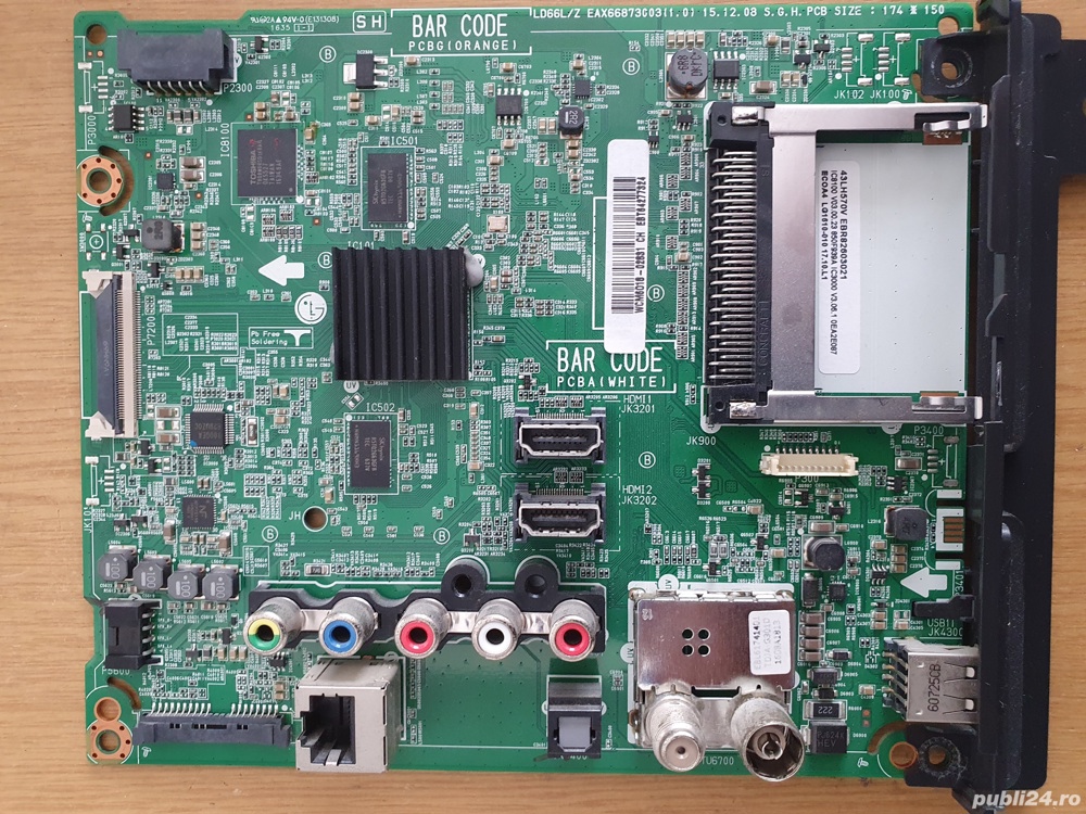 Placa de baza EAX66873003(1.0)  EBR82603021