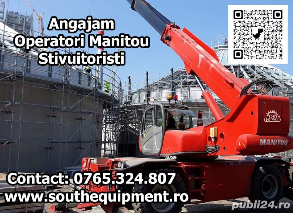 Angajam Deservent  Manitou Rotativ 