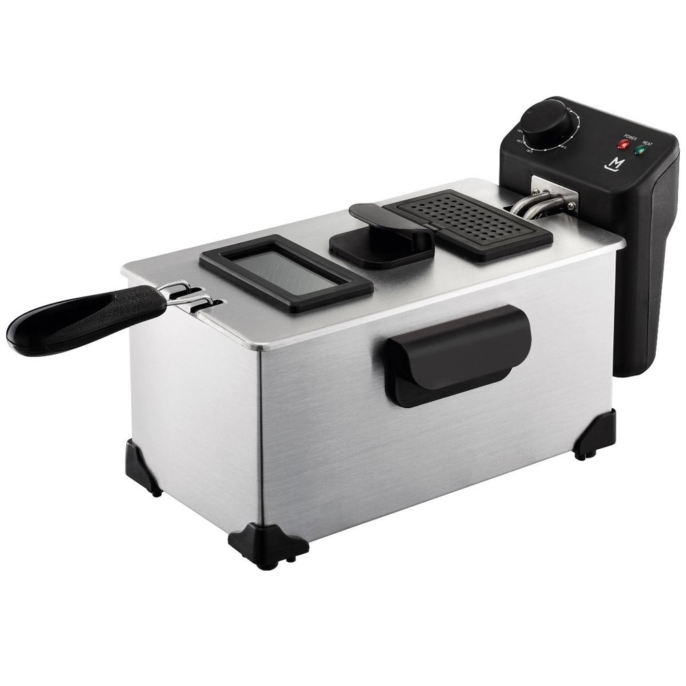 Vand Friteuza Mandine 2200 W, capacitate cuva 3 Litri, Inox, NOU, Pret 149 Lei