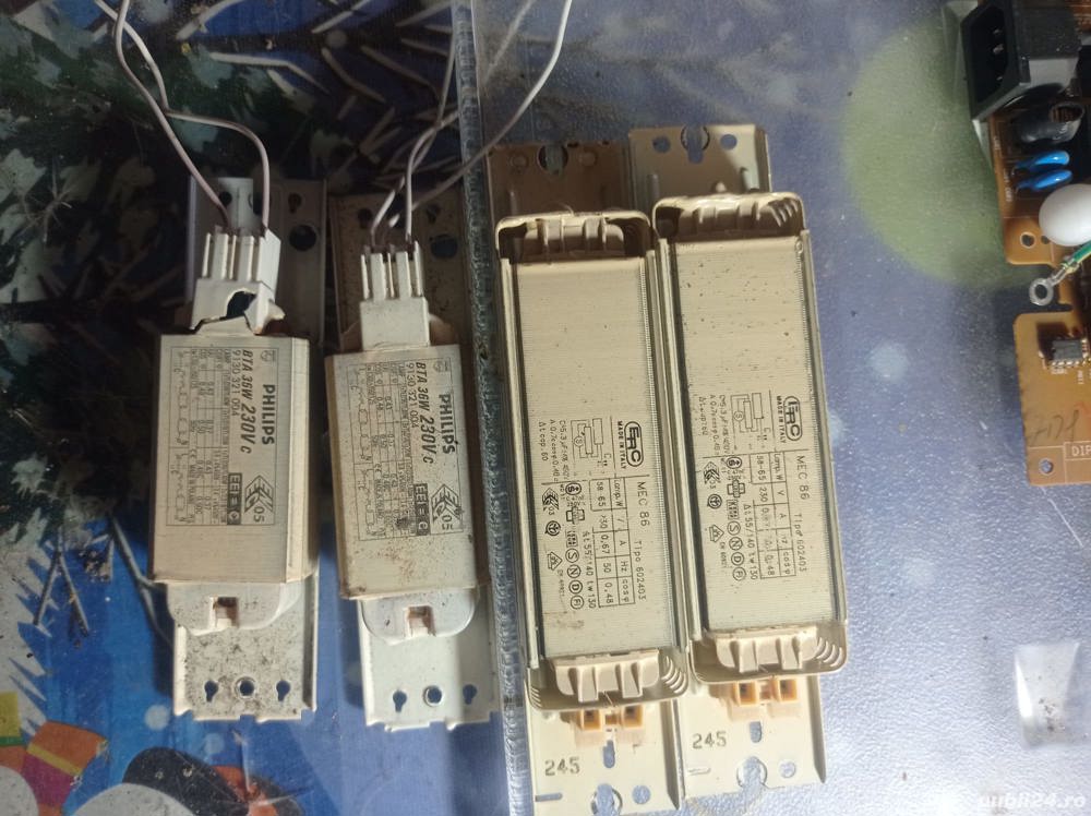 balast mec86 58-65w si balast Philips bta 36w 