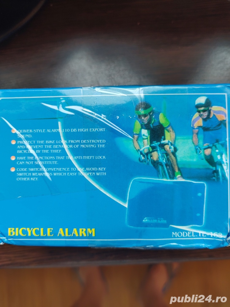 Vând alarmă bicicleta