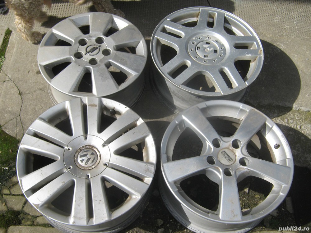 Seturi jante aliaj VW, Audi, Skoda, Opel, Peugeot, etc...