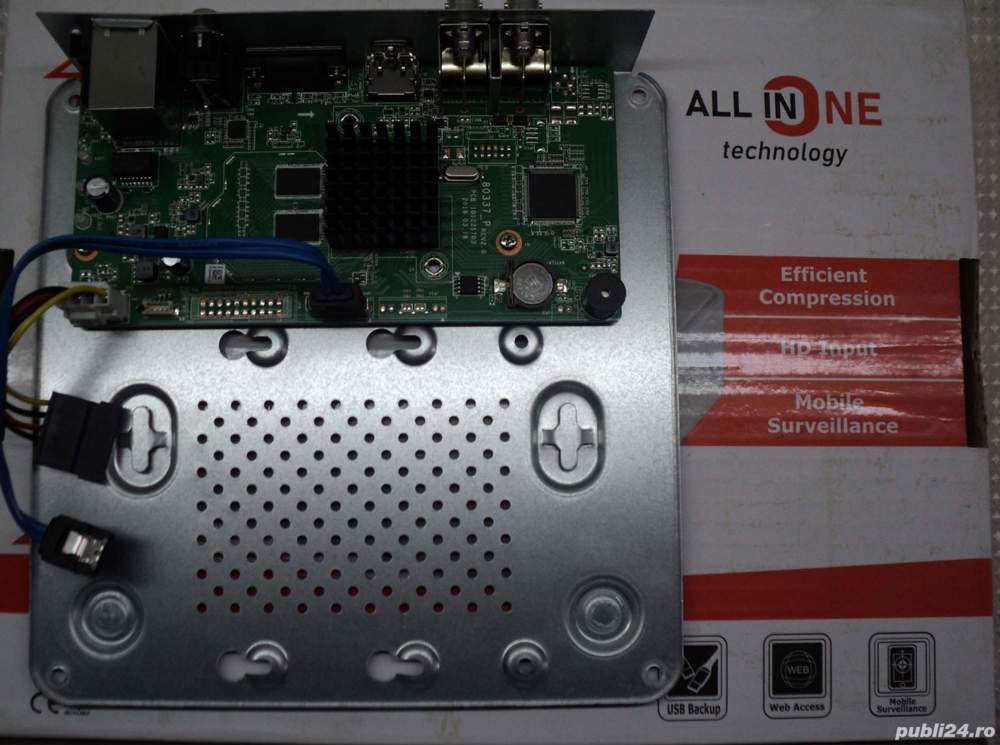 XVR 4 canale Ultra 4K+ (audio prin coaxial) 4In1 (HDTVI/AHD/CVI/CVBS) NOU Pana la 8 Megapixeli