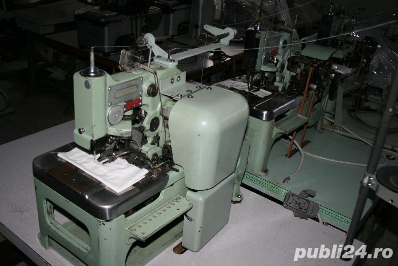 Mașini de cusut, utilaje confecții textile 