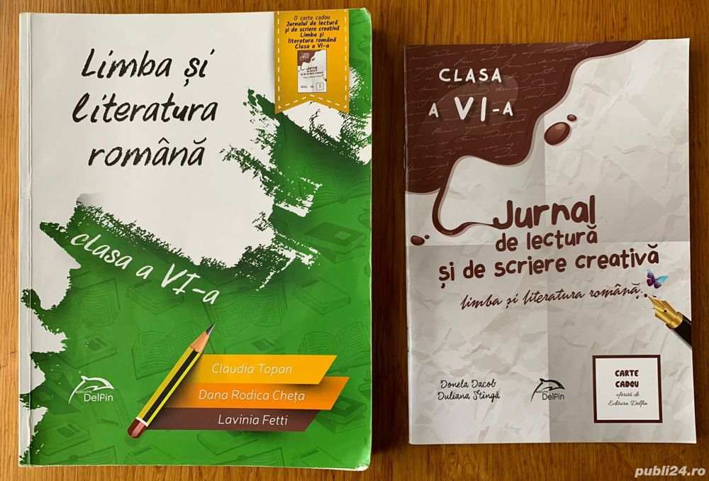 Culegere de Limba și Literatura Română, Clasa a VI-a cu Jurnal de Lectură și de Scriere Creativă