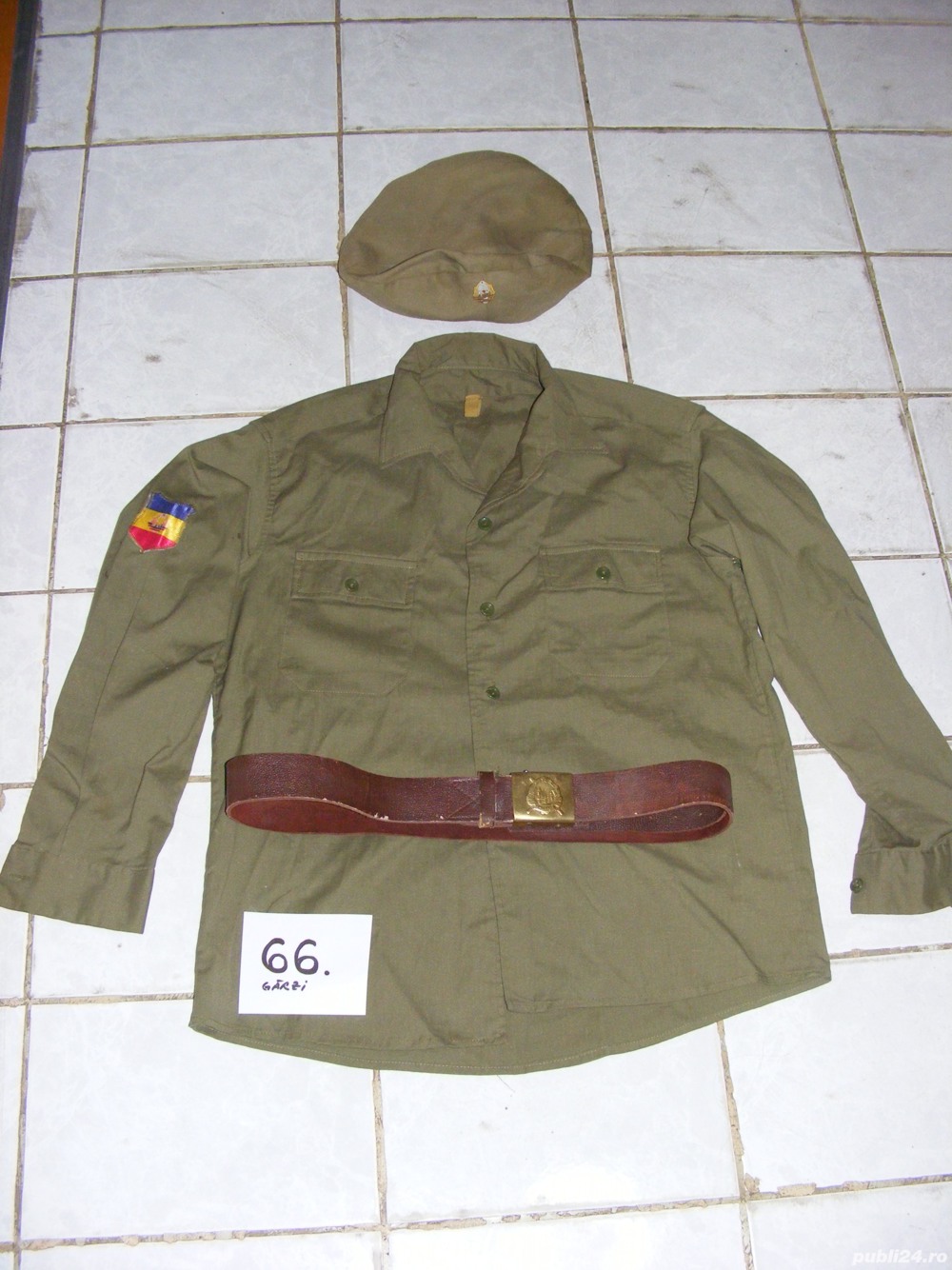Ținută militară, gărzi patriotice R.S.R. (cod 66)
