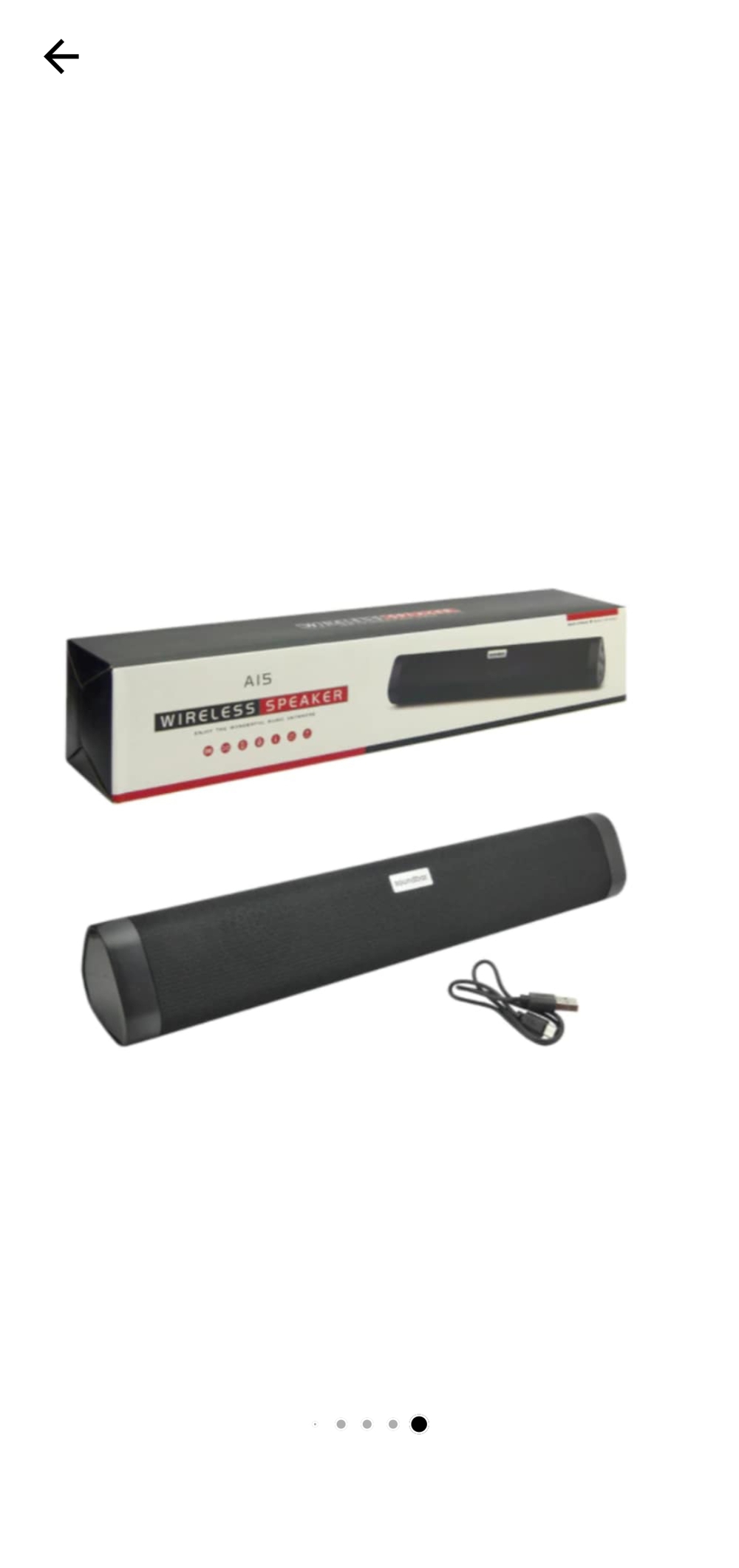 Soundbar,Boxa portabila Bluetooth, conexiune wireless, microfon incorporat, aux,usb,micro sd JRH,nou