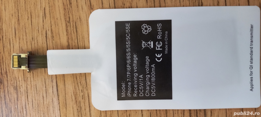 adaptor incarcare wireless iphone