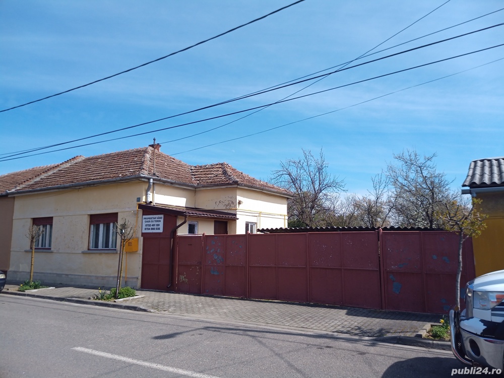 Proprietar vand teren cu casa in Timisoara strada Muzicescu Girocului 