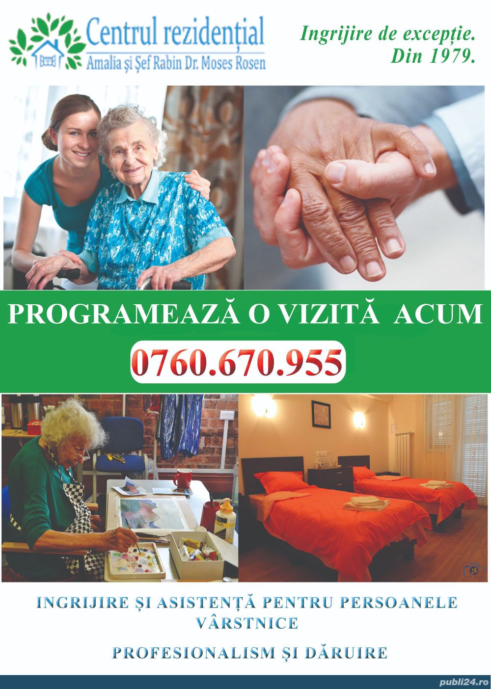 Angajam Infirmiera - Camin Batrani Bucuresti